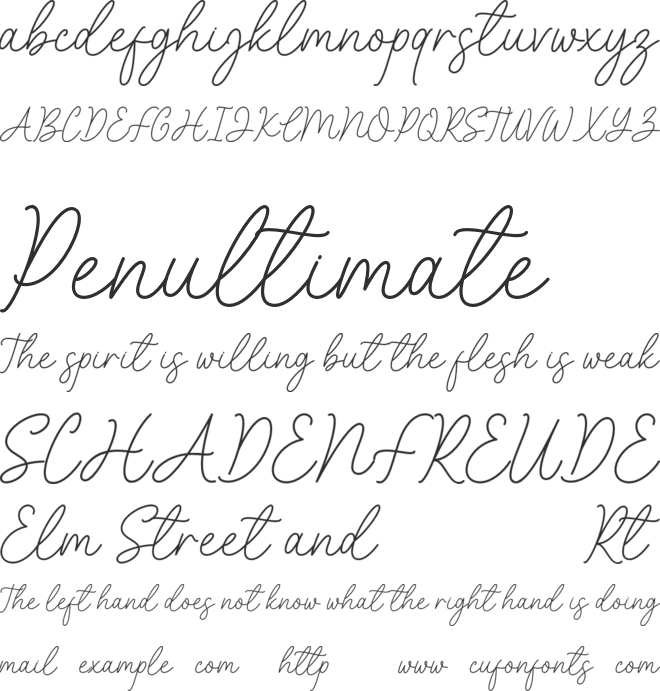 Hello Farmhouse Script font preview