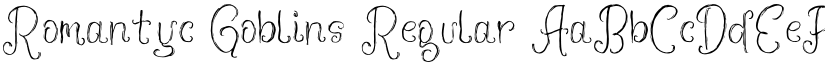 Romantyc Goblins font download