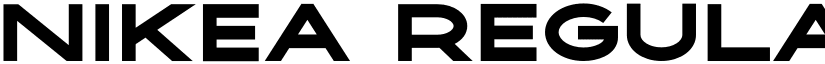 NIKEA Regular font