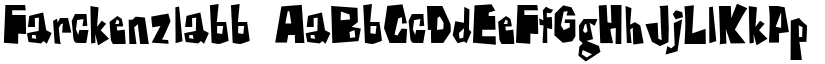 Farckenzlabb font