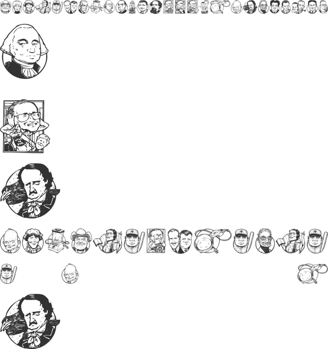 Rick Geary Homage font preview