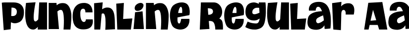 Punchline Regular font
