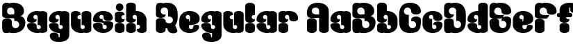 Bagusih Regular font