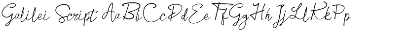 Galilei font download
