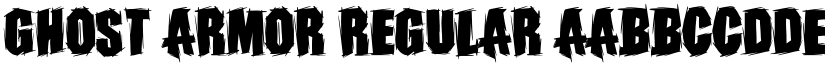 Ghost Armor Regular font