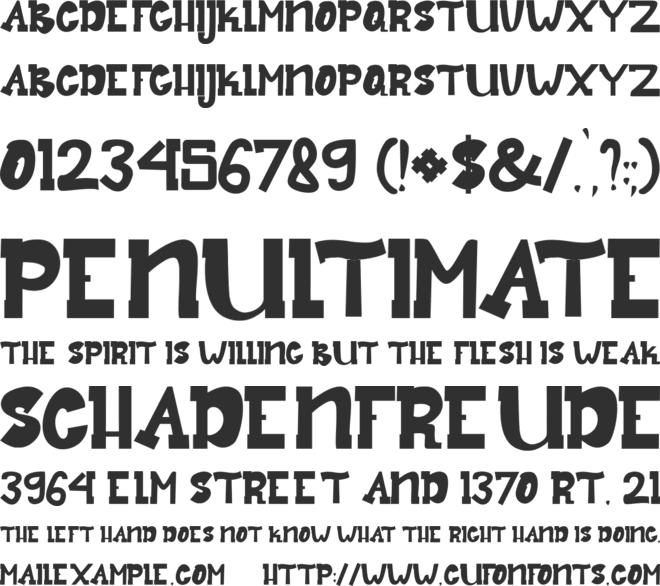 Dear My Bro font preview