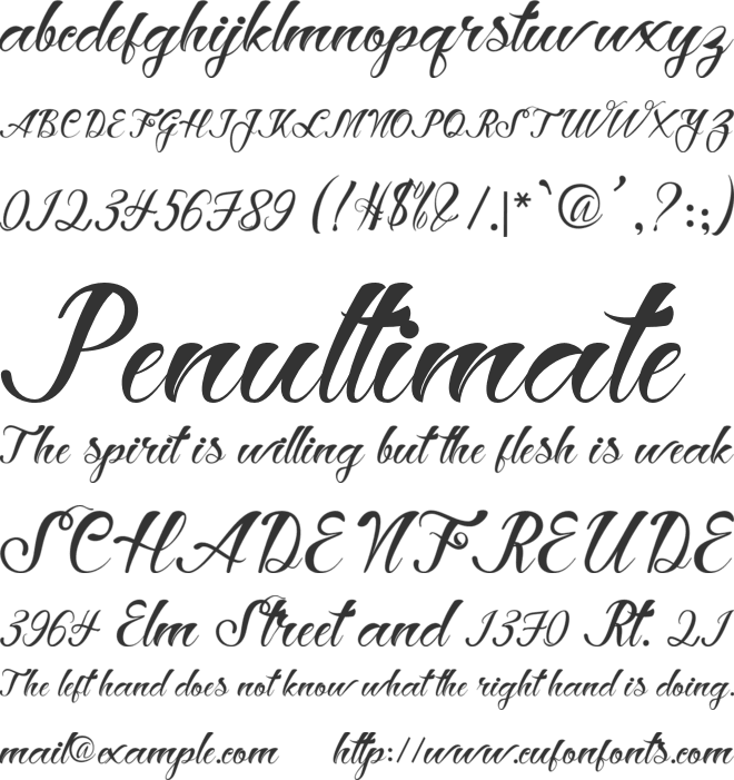 Hey Jintan font preview