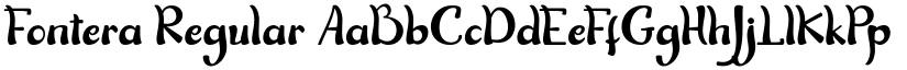 Fontera font download