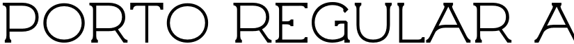 Porto Regular font