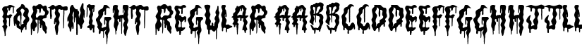 Fortnight Regular font