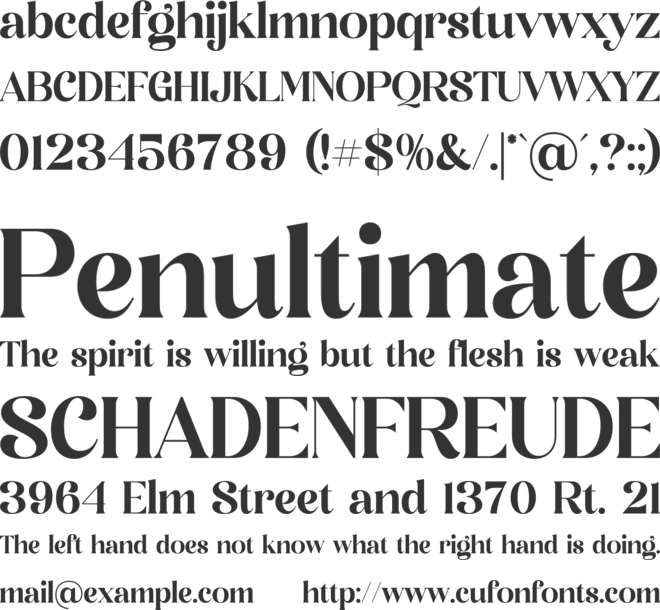 palmtick font preview