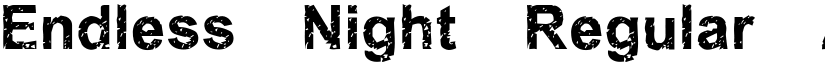 Endless Night Regular font