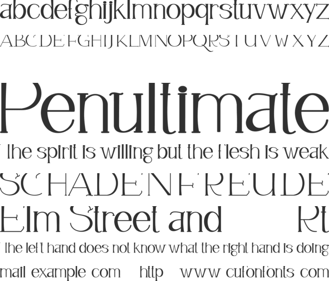 Queenlery - Personal use font preview