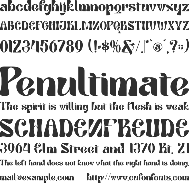 Tango Silver-Personal use font preview