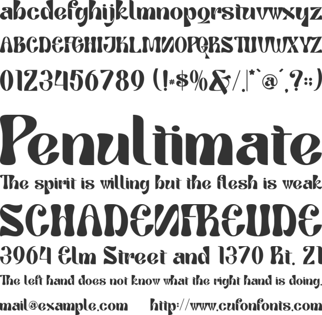 Tango Silver-Personal use font preview