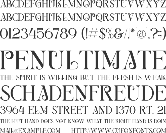 BERANG BERANG font preview