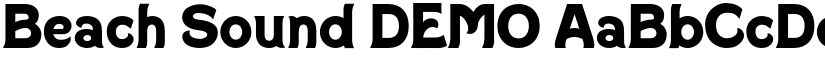 Beach Sound DEMO font