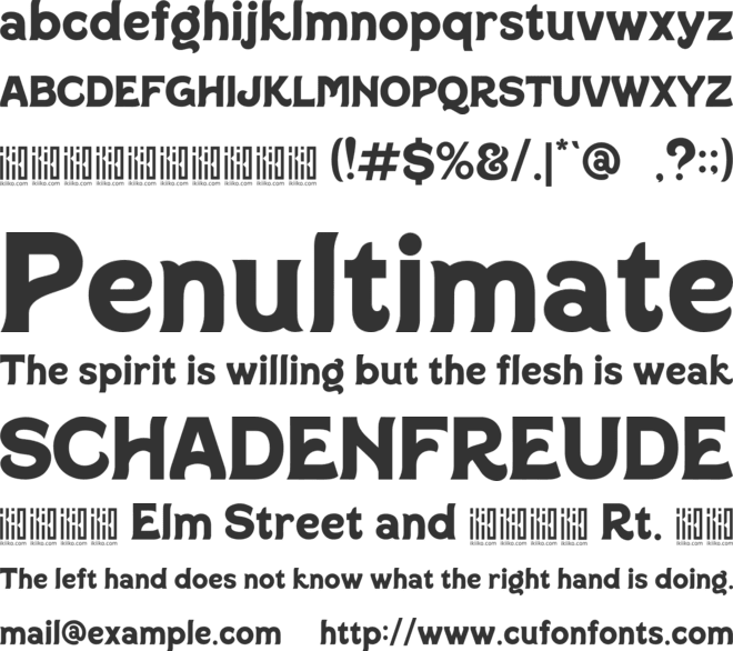 Beach Sound font preview