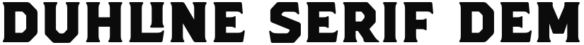 Duhline Serif font download