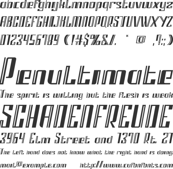 Jawanesia font preview