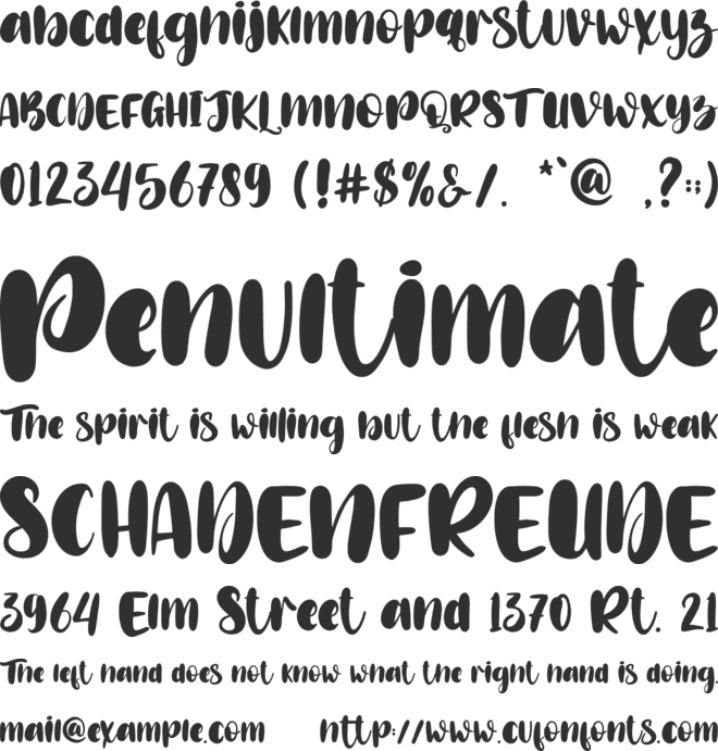 Easter Risen - Personal use font preview