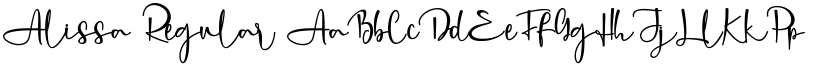 Alissa Regular font