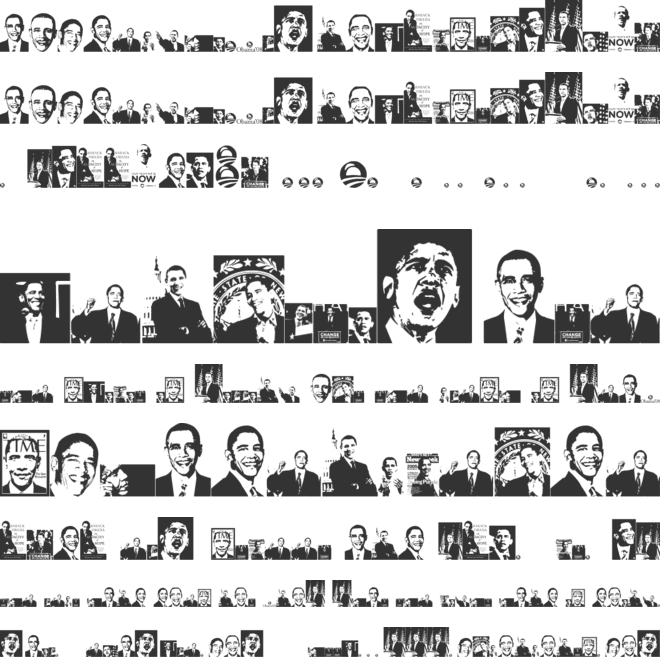 Obama font preview