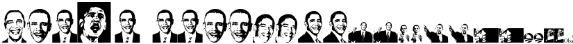Obama font