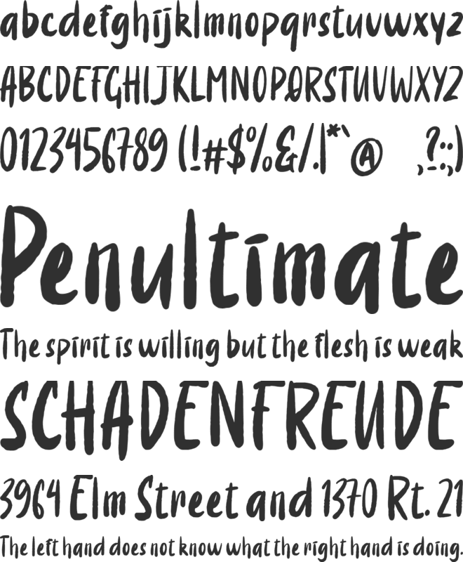Night Of Samhain font preview