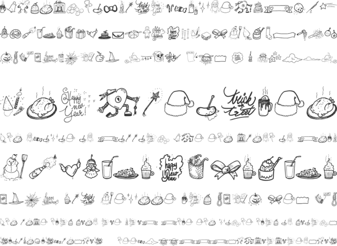 Santalloween_PersonalUseOnly font preview