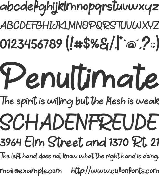 Ryota font preview