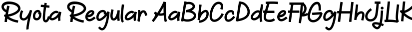 Ryota font download