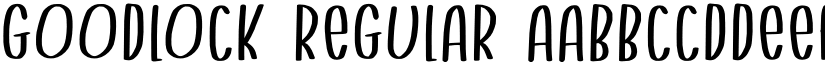 Goodlock font download