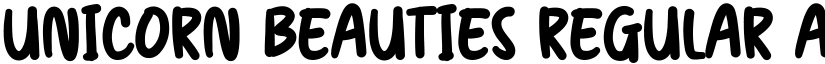 Unicorn Beauties Regular font
