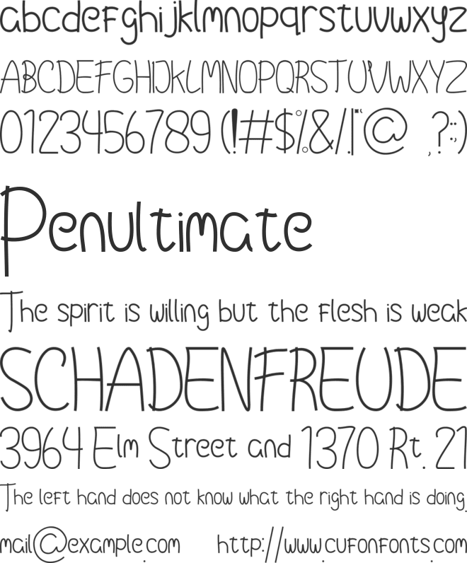 Microlet19 font preview