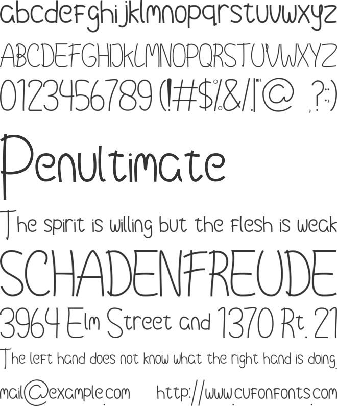 Microlet19 font preview