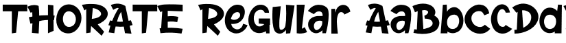 THORATE font download