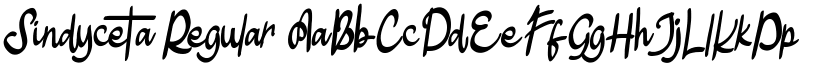 Sindyceta font download