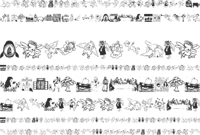 Biblical font preview