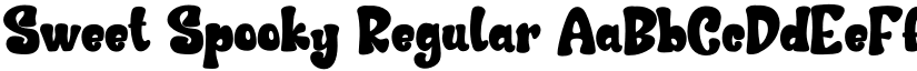 Sweet Spooky Regular font