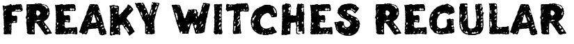 Freaky Witches Regular font