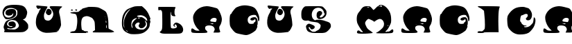 Bunolagus Magica Regular font