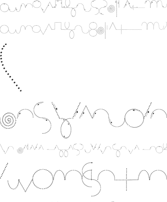 Maternellecolor Graphisme 2 font preview