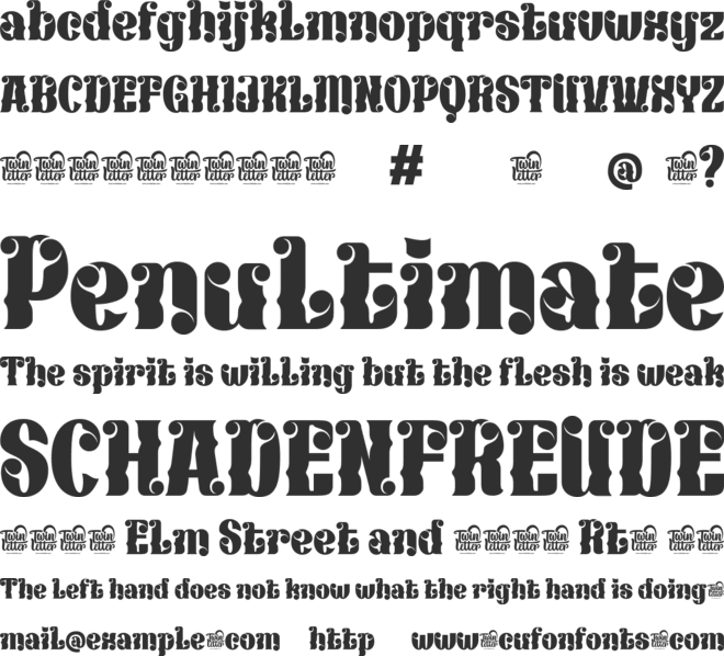 KEXINU font preview