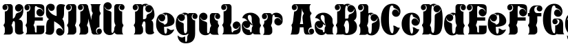 KEXINU Regular font