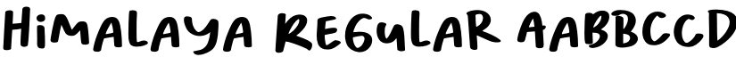 Himalaya font download