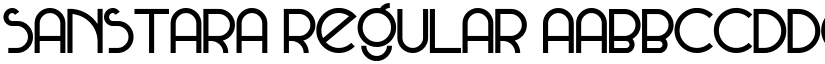 Sanstara Regular font
