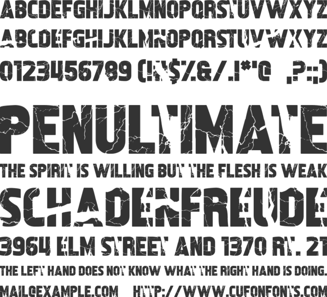 CM Font font preview