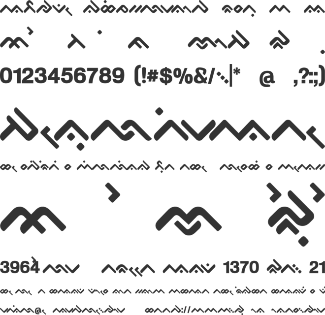 OgieCappo Campotype font preview