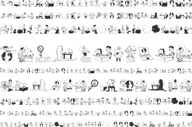 Webmasters font preview